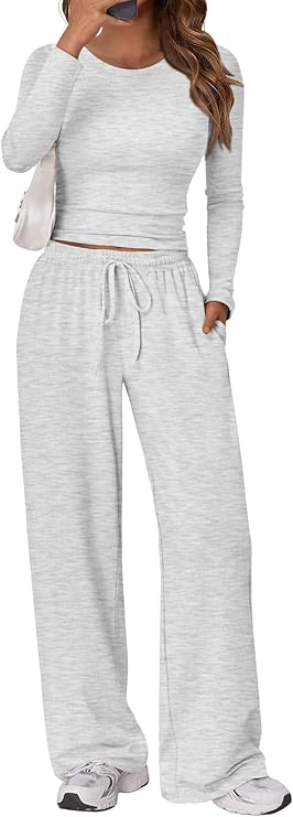 Trendy Queen Women's 2 Piece Matching Lounge Set Long